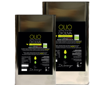 Olio extravergine di oliva Biologico in latta