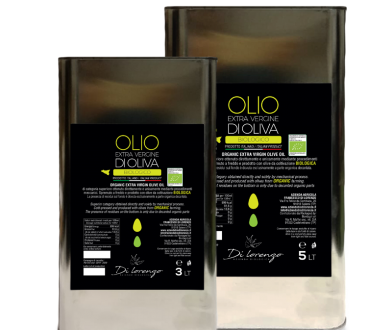 Organic extravirgin olive oil (in tin)
